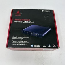 Iomega iConnect Wireless Data Station NAS USB Network Storage NEW Open Box picture