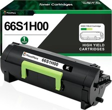 ** NEW Lexmark Toner | 66S1H00 / 66S1000 | Black | High Yield | Compatible 1-Pak picture