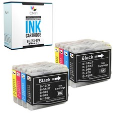 Compatible CMYi 8PK LC-51 Ink Cartridge fits Brother DCP-330C, 350C, 353C, 540CN picture