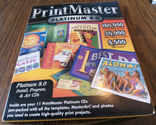 PrintMaster Platinum 8.0 For Windows 95/98 or Windows NT 4.0(Service Pack 3) picture