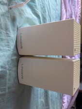 Linksys (WHW0303) Velop Mesh Router (Tri-Band Mesh Wi-Fi System) 2-Pack, White picture