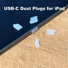 USB C Dust Plug for iPad, iPad Charging Port Cover, USB C Dust Protector Cap picture