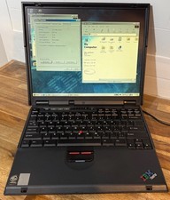 IBM Thinkpad A21e Laptop Type 2655 Windows 98 SE, Genuine IBM Adapter, 20GB #16 picture
