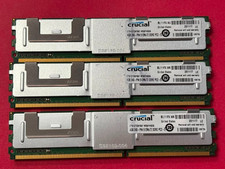 🍊Crucial 12GB (3x4GB) DDR2 PC2 RAM MEMORY CT51272AF667.M36FH0D6 picture