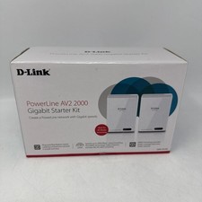D-Link DHP-701AV PowerLine AV2 2000 Gigabit Network Extender Kit - Box damaged picture