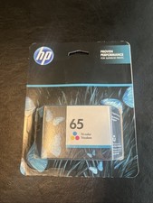 New Genuine HP DeskJet/Envy/Amp 65 Tri-Color Ink Cartridge Sealed EXP April 2023 picture