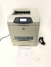 HP LaserJet 4200n Q2426A Printer w/Jetdirect 620n Extra Tray 484K Page  picture