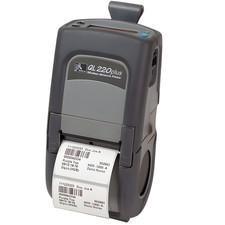 Zebra QL 220 Plus Mobile Bluetooth Thermal Printer Q2B-LUNA0000-00 picture