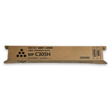 Ricoh Savin Lanier MP C305H Black Print Cartridge Genuine 842119 picture