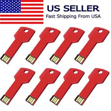 Lot 1/5/10 32GB Metal Key USB 2.0 Flash Drive Memory Stick Thumb Drives Storage picture