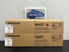 Samsung CLT-M607S, CLT-Y607S Set of 2 Magenta Yellow Toner CLX-9250ND CLX-9252NA picture