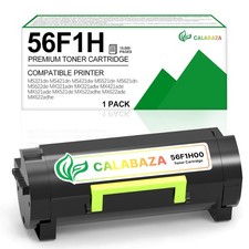 ** NEW Lexmark Toner | 56F1H00 / 56F1000 | Black | Compatible | 1-Pack picture
