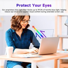 13.3-Inch 16:9 Laptop Screen Protector Designed For Blue Light Filter, Matte Fil picture