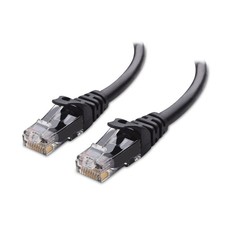Cable Matters 10Gbps Snagless Cat 6 Ethernet Cable, 5ft, Black 5 ft, picture