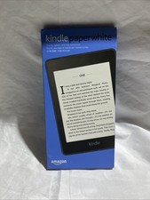 Amazon Kindle Paperwhite 10th Gen 8GB WiFi Waterproof (Black) - New Sealed picture
