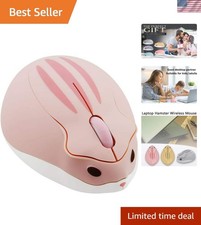 Cute Hamster Design Wireless Mouse - Lightweight and Noise-Free for Daily Use picture