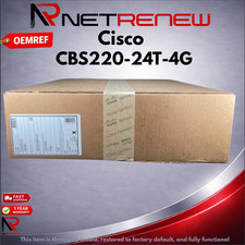 Cisco Refresh  CBS220-24T-4G  Managed Ethernet 24 Port Gigabit 4x SFP Switch picture