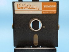 Blasteroids Tengen Atari 5.25 Floppy Commodore 64/128: Vintage 1989 / Untested picture