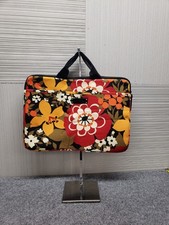 Vera Bradley Women Neoprene Bittersweet Laptop Bag Multicolor Floral Handle Zip picture