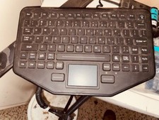 iKey SB-87-TP-M-USB SkinnyBoard Slim USB Mobile Keyboard w/ Integrated Touchpad picture