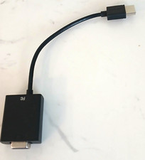 Insignia USB Type-A Male to HDMI Standard Female AV Adapter, Black, 1 ft picture
