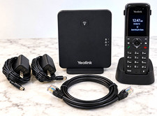 Yealink W70B W73H DECT IP VoIP Cordless Phone Handset Base Charger Never Used picture