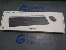 New Logitech MK470 Slim Compact Wireless Keyboard and Mouse Combo - Graphite picture