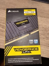 Corsair CMK32GX4M2B3000C15 Vengeance LPX DDR4 3000mhz Dual Memory Kit - Black picture