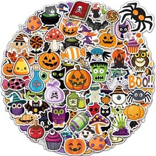 Benresive 300 Pcs Halloween Stickers for Kids, Bulk Water Bottle 300pcs picture