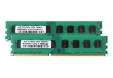 8 GB DDR3 RAM 2x 4 GB 2RX4 1066MHz PC3-8500U 240PIN DIMM Desktop Memory Only AMD picture