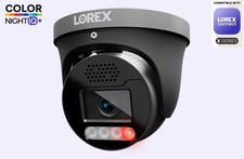 NEW Lorex Connect X5 4K PoE Turret Dome Camera Color Night IQ+ - CNE01P-1TB-AB1 picture