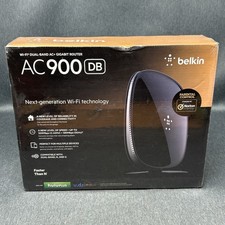 NOS Belkin AC900 DB Wi-Fi Dual-Band AC+ Gigabit Router NEW SEALED Fast Home picture