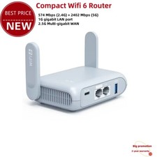 GL.iNet GL-MT3000 Beryl AX Wifi 6 Router with 2.5G Port + Power Adapter picture