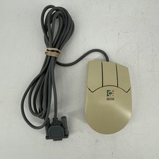 Vintage Logitech MouseMan M-CJ13 Three Button Mouse 9 Pin Computer Mouse picture