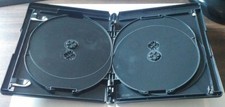 NEW Black 1 PK 15mm VIVA ELITE Blu-Ray Replace Case Hold 4 Discs (4 Tray)  picture