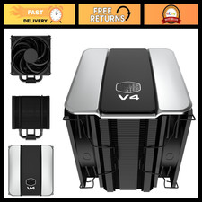 High-Performance 3DHP Black Air Cooled CPU Cooler for Gaming & Overclocking picture