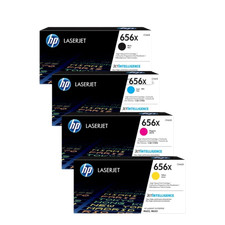 Open Box HP 656X High Yield 4-Pack Original LaserJet Toner Cartridge Set, CF463 picture