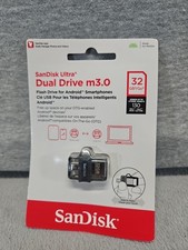 Scandisk Ultra Dual Drive M.30 32gb New (4s3) picture