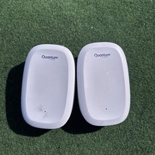 2x Quantum Fiber Tri Band WiFi Extender Plug In Model Q9500WK picture
