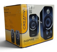 Creative Labs Inspire T10 E/F - Black 2.0 Speaker System -  picture