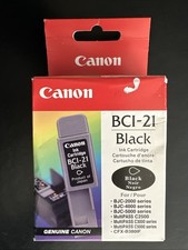 Canon BCI-21 Genuine Black Ink Cartridge picture