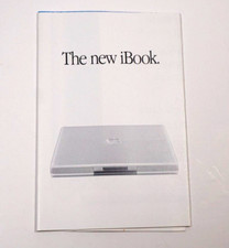 Lot of Two 2001 Apple Computer The new iBook Retail 
