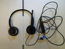 - (NICE) 4x Plantronics Blackwire C325 /300 DA Stereo USB-A Headset Tested picture