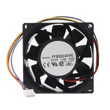 Cooling Fan For DELTA PFB0824DHE-9H68 80*80*38MM DC24V 1.63A 4lines New picture