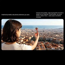 Handheld video camera with front controls for travel and daily vlogs picture