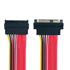 NGFF SAS SFF-8482 29 Pin to 29Pin Male Female 0.5m, Blue picture