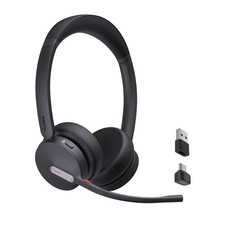 Yealink BH70 Wireless Bluetooth Headset with Microphone for Black (Teams) picture