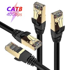 PREMIUM Ethernet Cable CAT8 7 Ultra High Speed 40Gbps LAN Patch Cord 3-66ft Lot picture