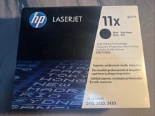 HP 11X Q6511X Black High Yield Toner Cartridge Genuine New Open Box Sealed Bag picture