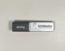US Robotics Wireless MAXg USB 2.0 Adapter 125 Mbps 802.11b/g #5421 picture